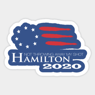 Hamilton 2020 - My Shot Sticker